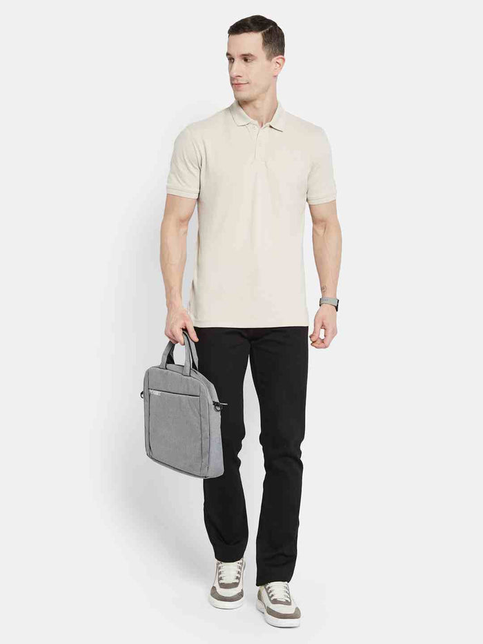 Octave Men Polo Collar T-shirt
