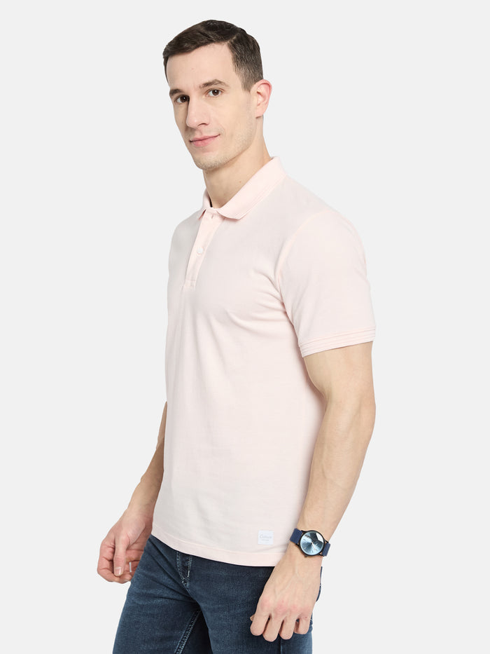 Octave Men Polo Collar T-shirt