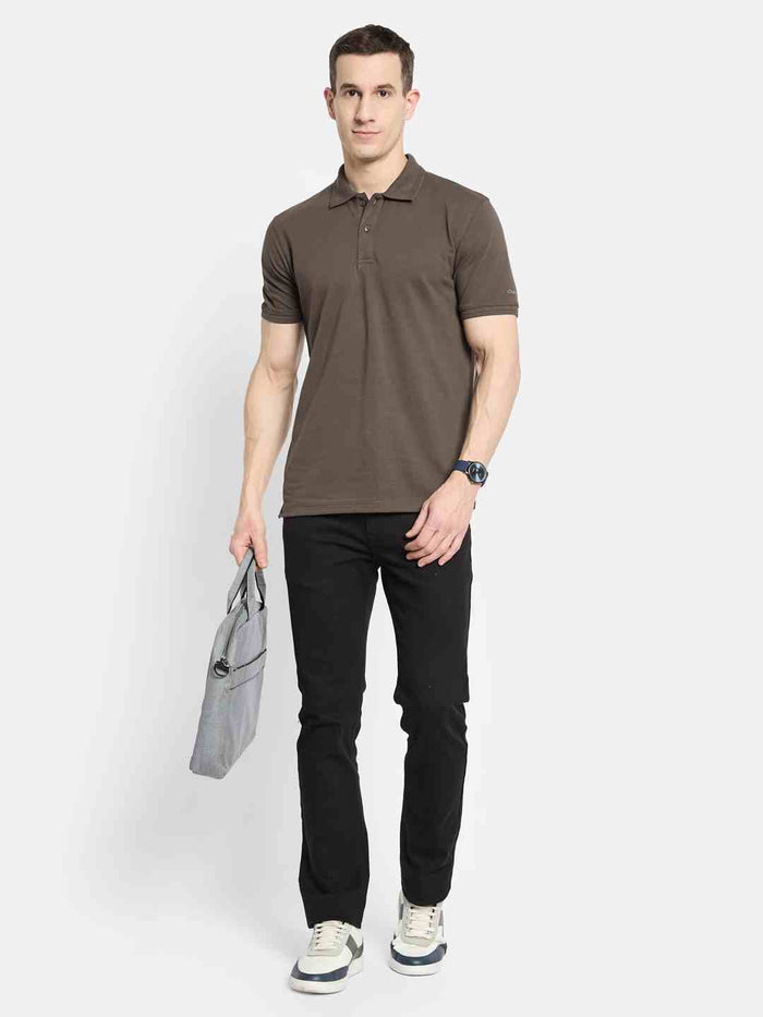 Octave Men Polo Collar T-shirt