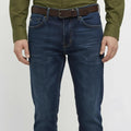 Octave Men Regular Fit Mid-Rise Stretchable Jeans