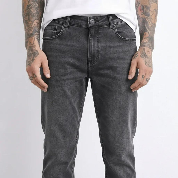 Octave Men Regular Fit Mid-Rise Stretchable Jeans