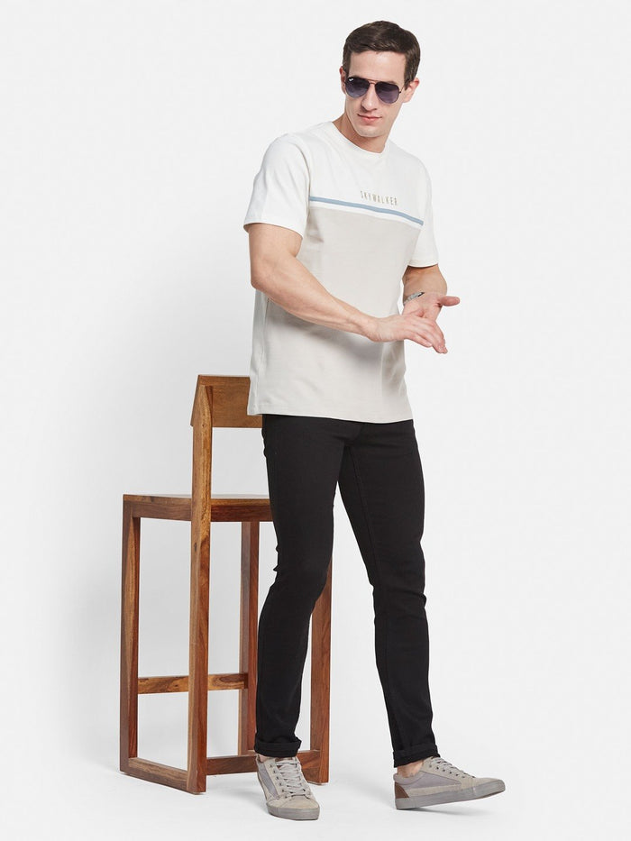 Octave Men Slim Fit Light Fade Stretchable Jeans