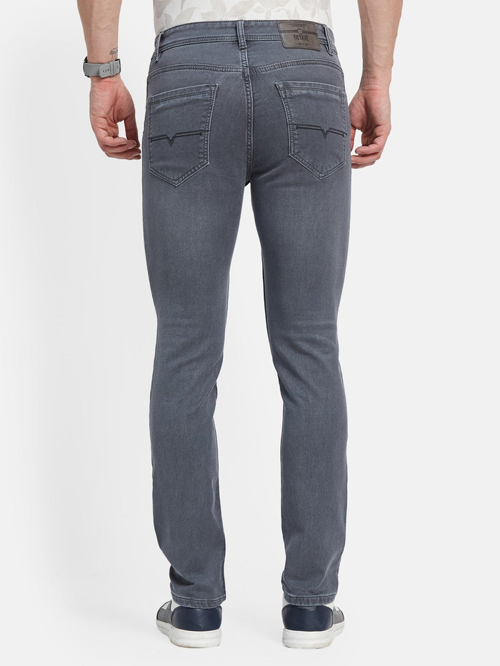 Octave Men Slim Fit Light Fade Stretchable Jeans