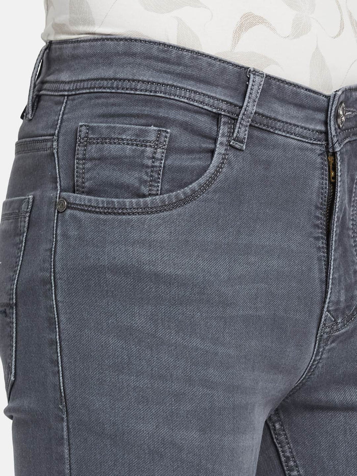 Octave Men Slim Fit Light Fade Stretchable Jeans
