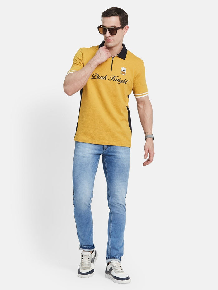 Octave Men Straight Fit Light Fade Stretchable Mid-Rise Jeans