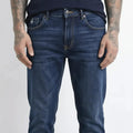 Octave Men Straight Fit Mid-Rise Stretchable Jeans