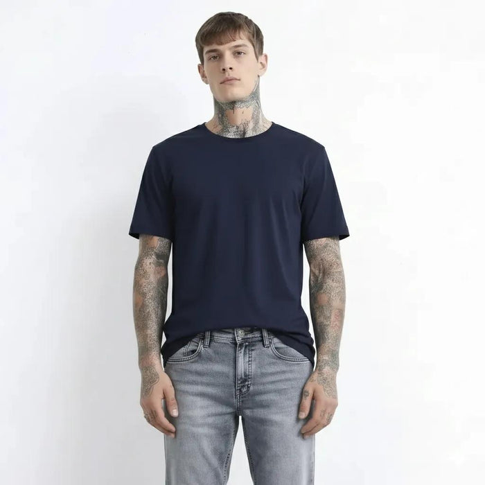 Octave Men Straight Fit Mid-Rise Stretchable Jeans