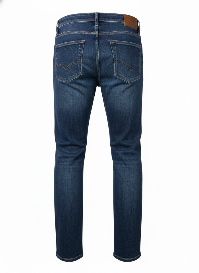 Octave Men Straight Fit Mid-Rise Stretchable Jeans
