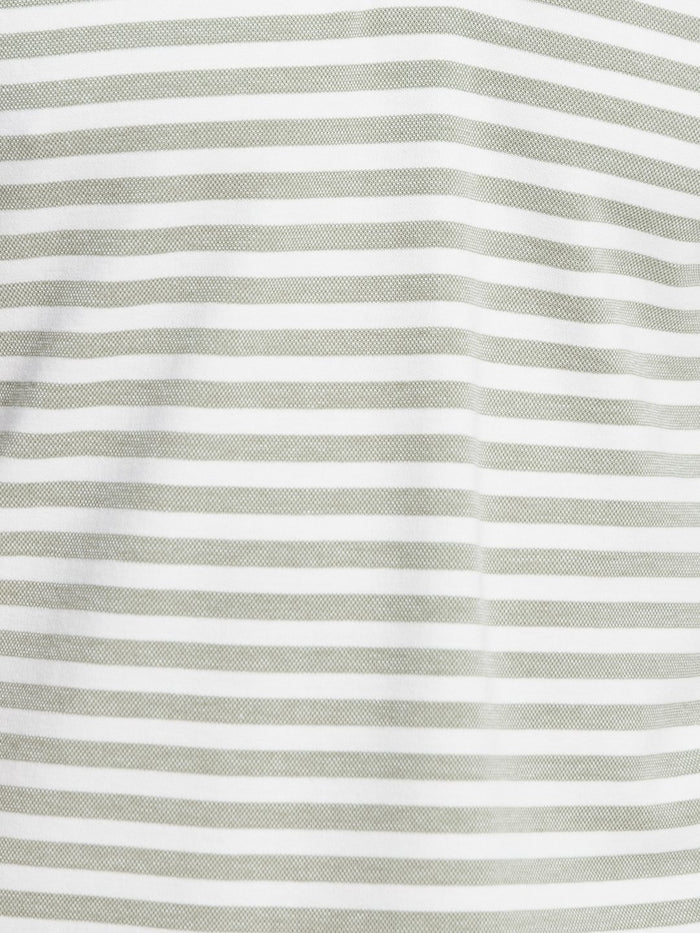 Octave Men Striped Polo Collar T-shirt