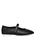 Odelia Padded Mary Janes Flats (Black)