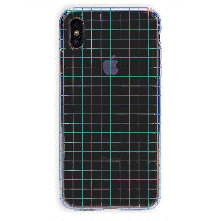 Off The Grid Holo iPhone Case – Luxury Aesthetic Phone Cover