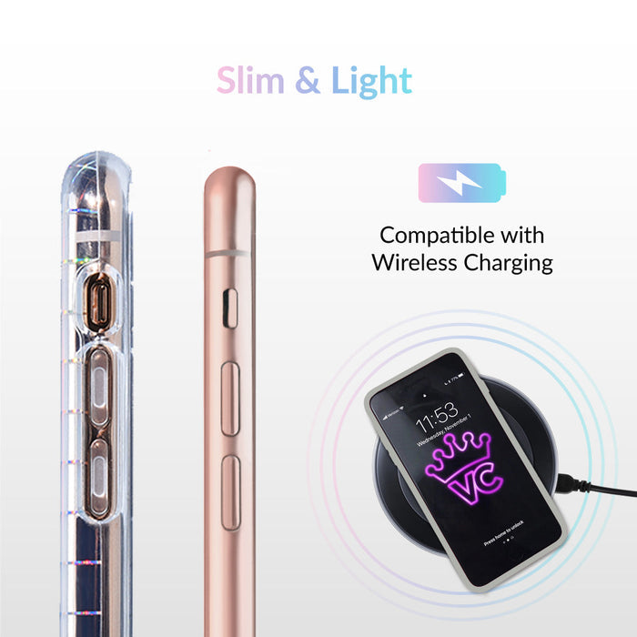Off The Grid Holo iPhone Case – Luxury Aesthetic Phone Cover