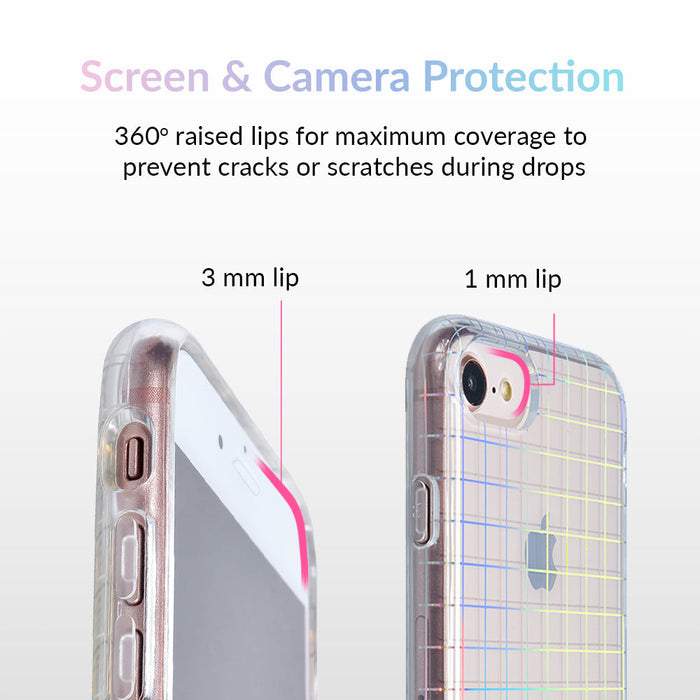 Off The Grid Holo iPhone Case – Luxury Aesthetic Phone Cover