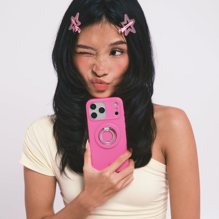 Orchid Pink MagSafe Grip Ring – Magnetic Phone Ring Holder