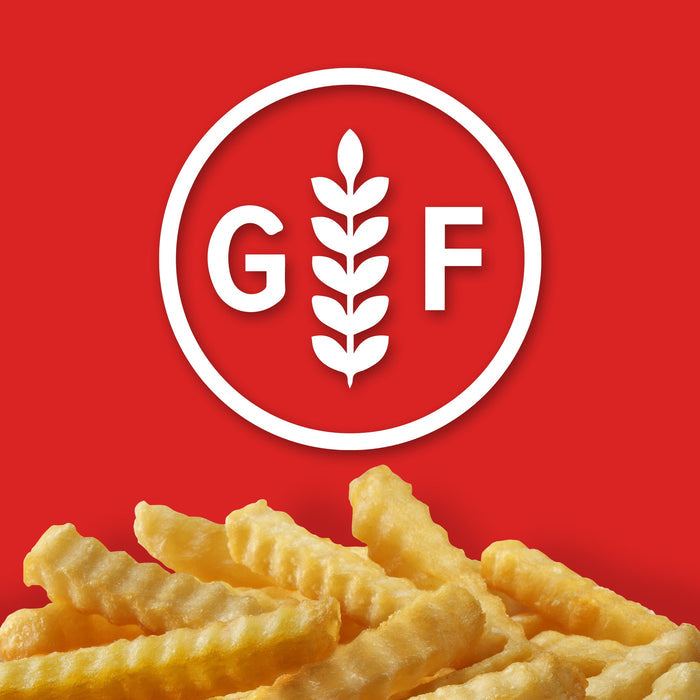 Ore-Ida Golden Crinkles, Crinkle Cut Fries, French Fried Frozen Potatoes, 32 oz Bag
