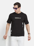 OVERSIZED WARNER BROTHERS BACK PRINT ROUND NECK SEER SUCKER T-SHIRT