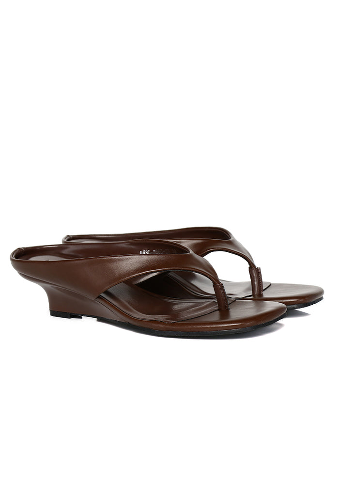 Parker Thong Wedges (Brown)