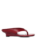 Parker Thong Wedges (Red)
