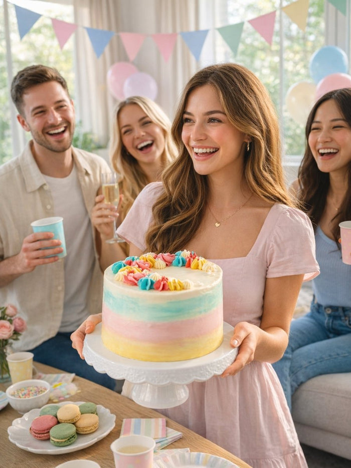 Pastel Dream Celebration Cake - Patisserie Valerie