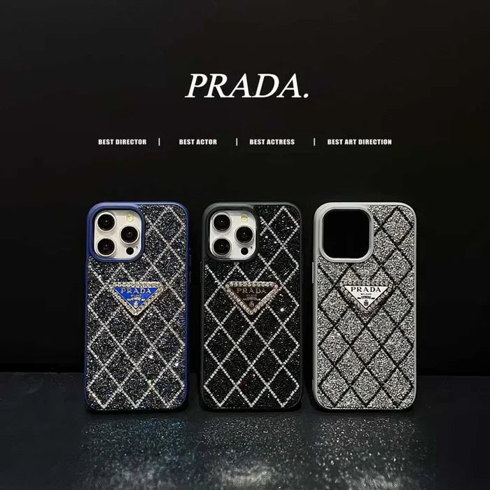 Phone Case with Sparkling Rhinestones For iPhone 17/ 16 / 15 / 14