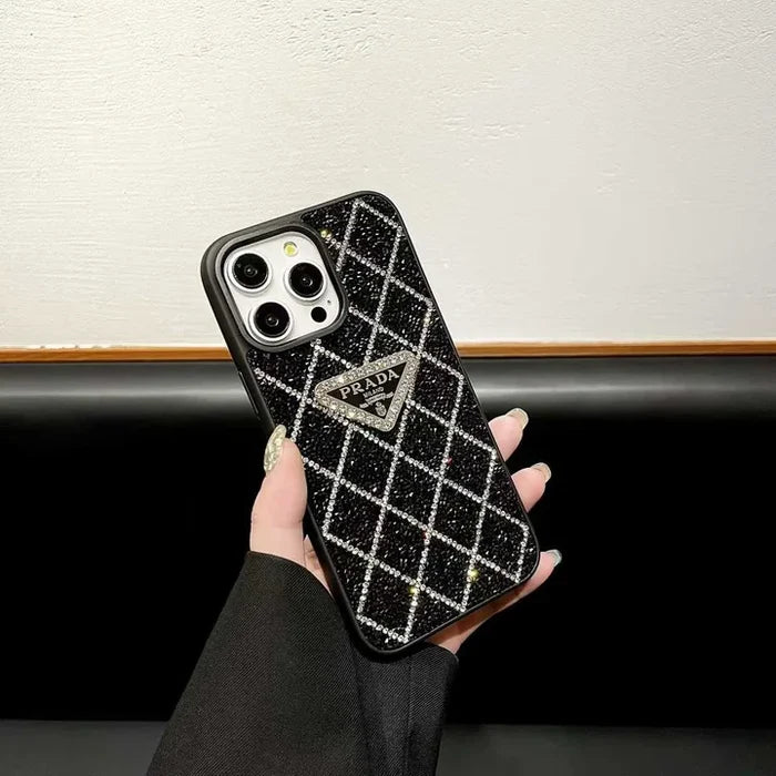 Phone Case with Sparkling Rhinestones For iPhone 17/ 16 / 15 / 14