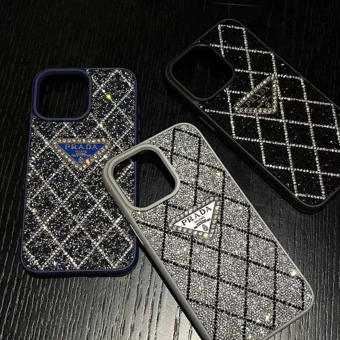 Phone Case with Sparkling Rhinestones For iPhone 17/ 16 / 15 / 14