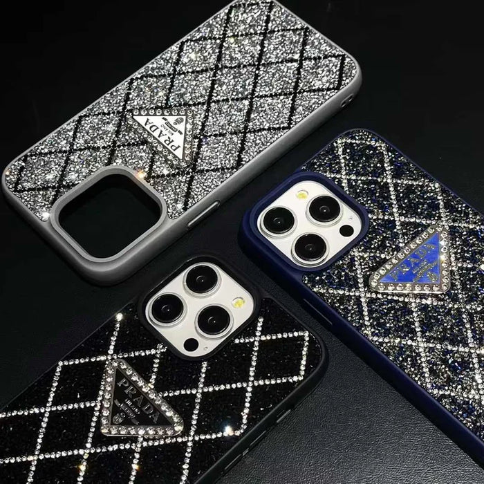 Phone Case with Sparkling Rhinestones For iPhone 17/ 16 / 15 / 14