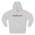 Play Loud Hoodie — Music Graphic Pullover with Soundwave Design