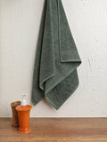 Premium Basil Bath Towel | Ultra-Soft Plush Terry Cloth, Highly Absorbent