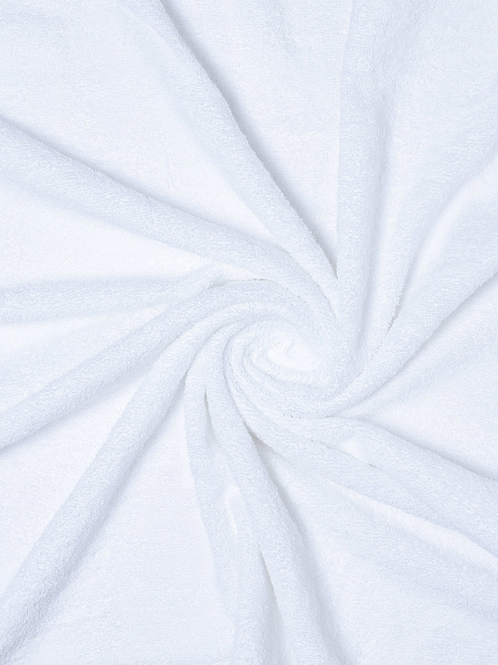 Premium White Bath Towel | Ultra-Soft Plush Terry Cloth, Highly Absorbent