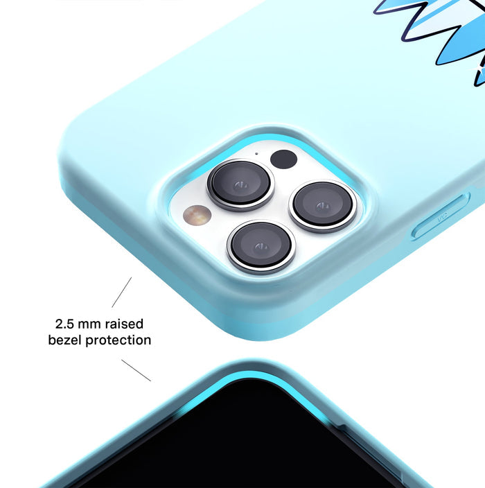 Pudgy Penguins Polar Blue iPhone Case – Trendy Protective Phone Cover