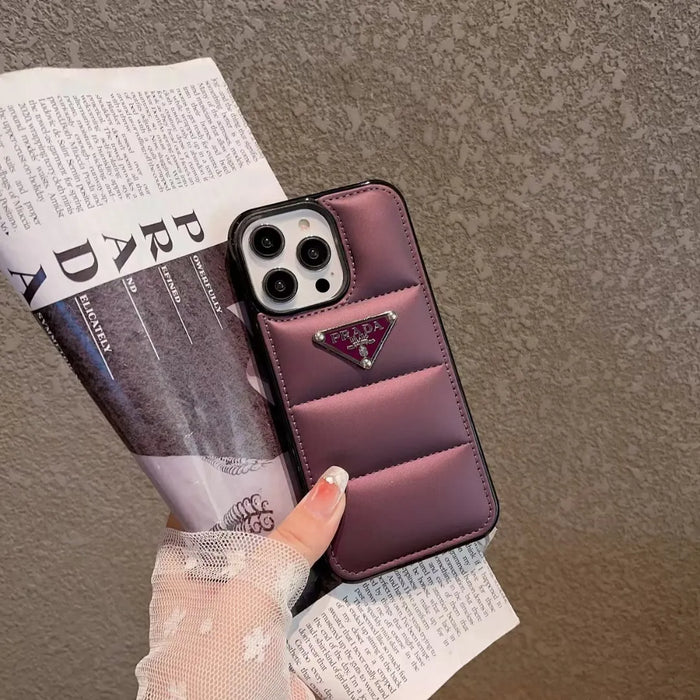 Puffer Phone Case – Luxury Designer Phone Case