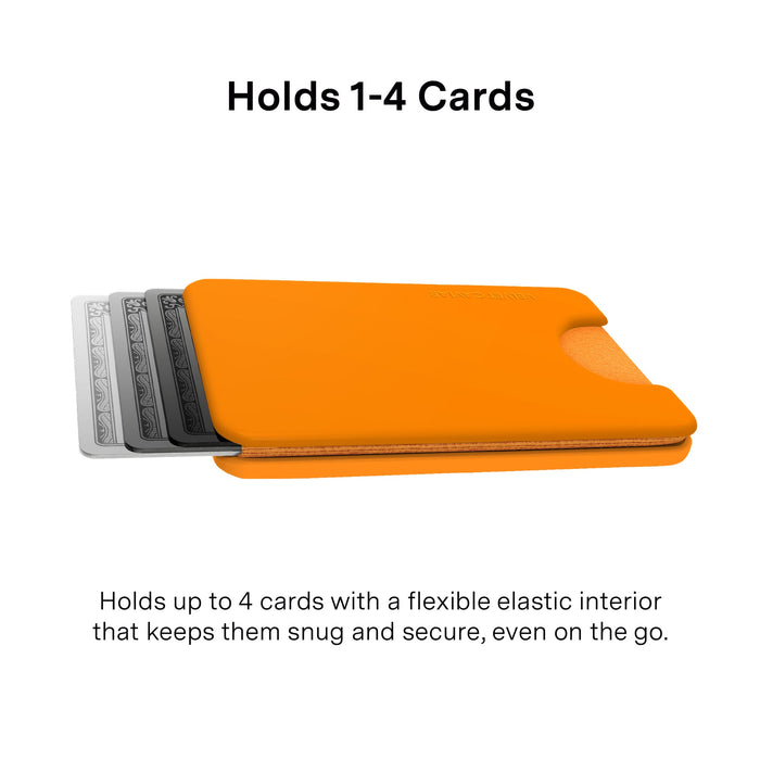 Pumpkin Spice Orange MagSafe Wallet – Magnetic Card Holder for iPhone
