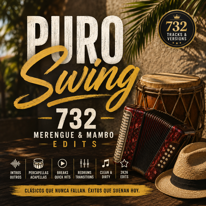 PURO SWING – 732 Merengue & Mambo Edits