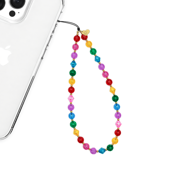 Rainbow Phone Charm – Cute Aesthetic Phone Accessory