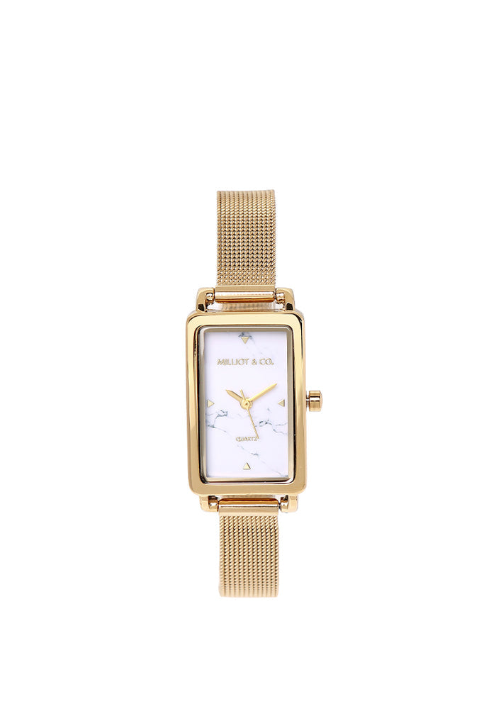 Raven Stainless Steel Analogue Watch (Gold)