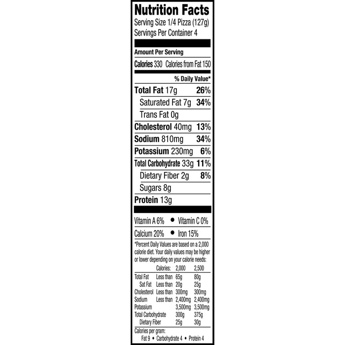Red Baron Brick Oven Pepperoni Frozen Pizza 17.89 oz