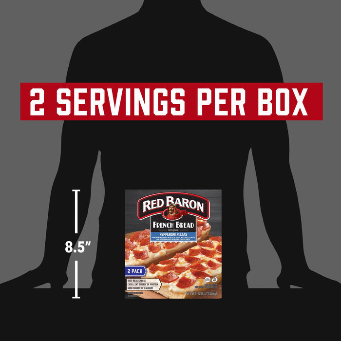 Red Baron Frozen Pizza French Bread Pepperoni