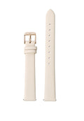 Rose Gold-Black 14mm Basis Genuine Leather Strap (Khaki)