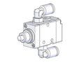 Safety valve closing hinge