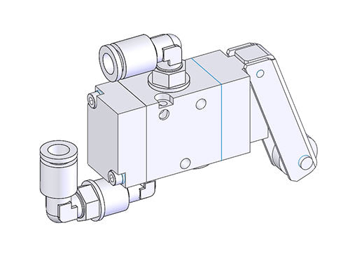 Safety valve lower door