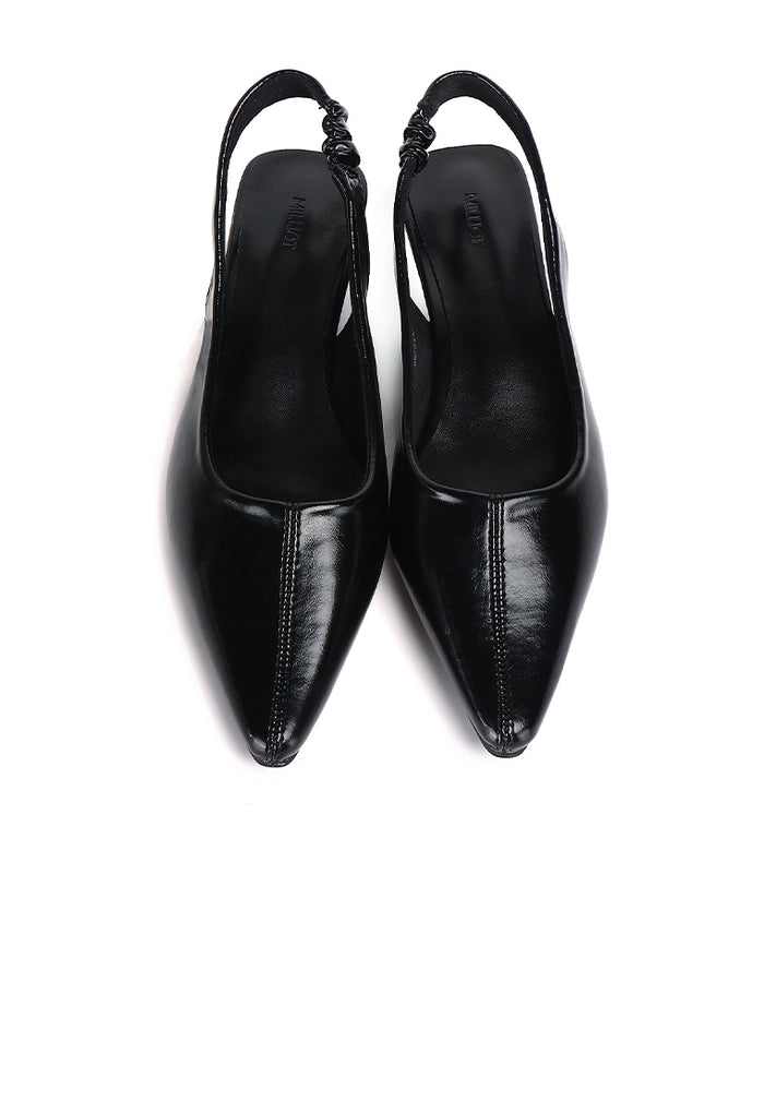 Sage Wedge Pumps (Black)