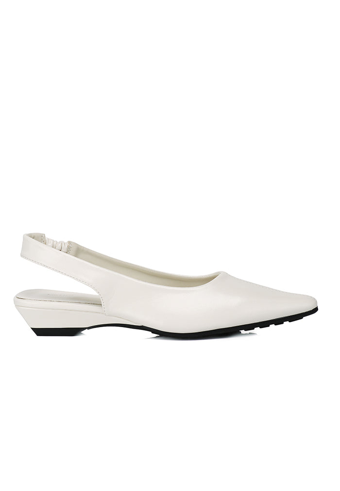 Sage Wedge Pumps (Cream)