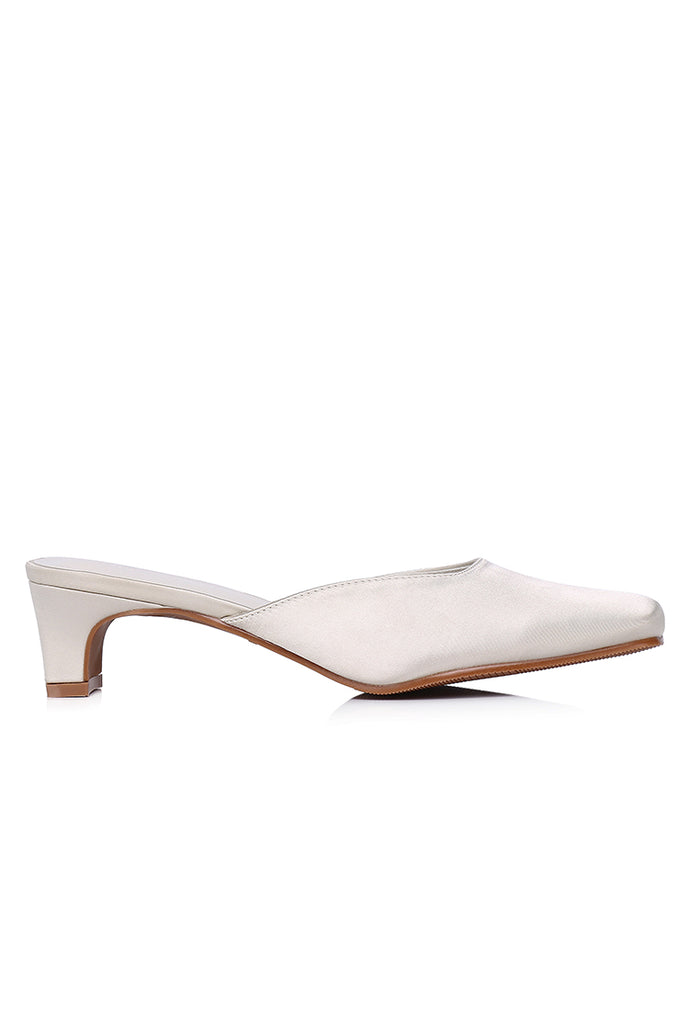 Seniya Square Toe Heels (Ash)