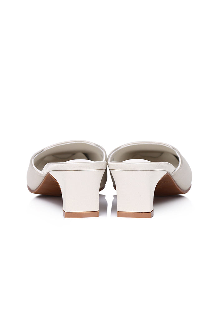 Seniya Square Toe Heels (Ash)
