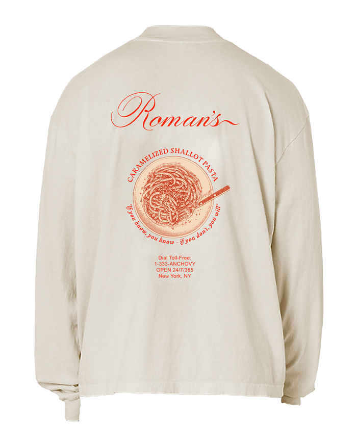 Shallot Pasta Long Sleeve Tee