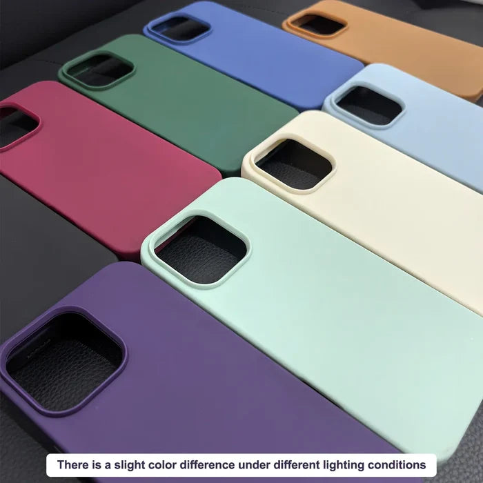 Shop Shockproof Matte Phone Case for iPhone 11–17 Pro Max & Plus – Anti-Fingerprint TPU Cover