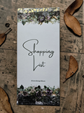 Shopping List Pad | Arbor Designs