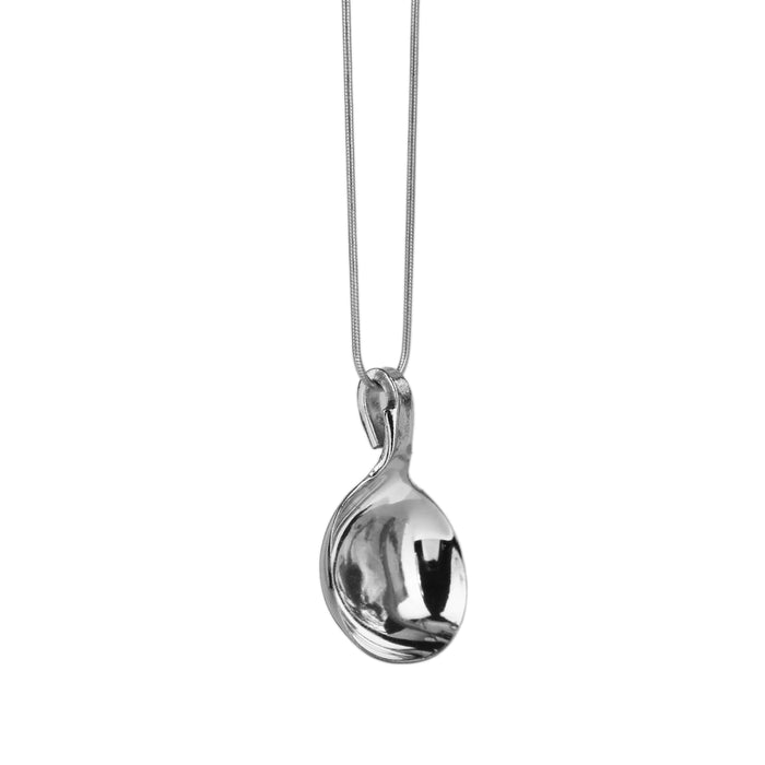 Silver Plated Little Salt Spoon Pendant - RACHEL SHRIEVES DESIGN