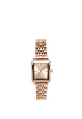 Sima Rose Gold Stainless Steel Analog Watch (Salmon)